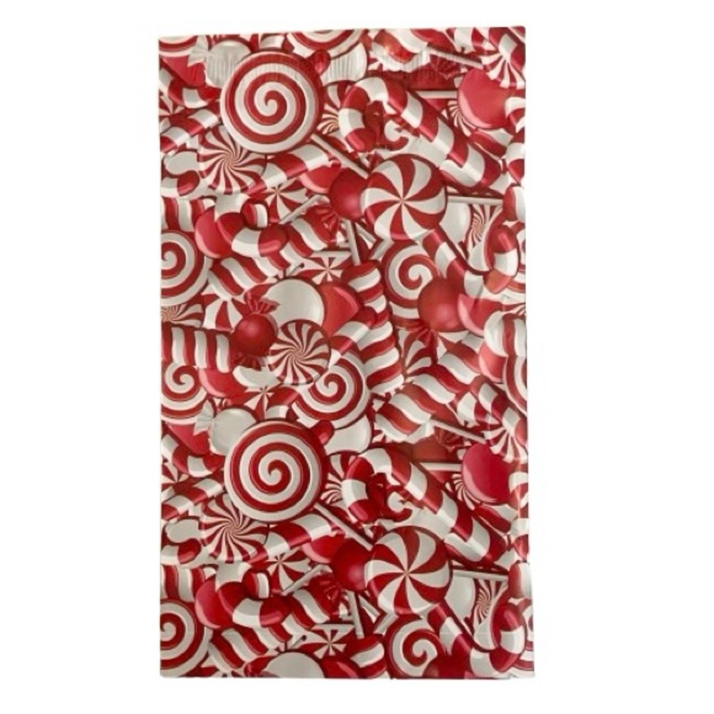 50 6x9 Christmas holiday candy Poly Mailers envelopes